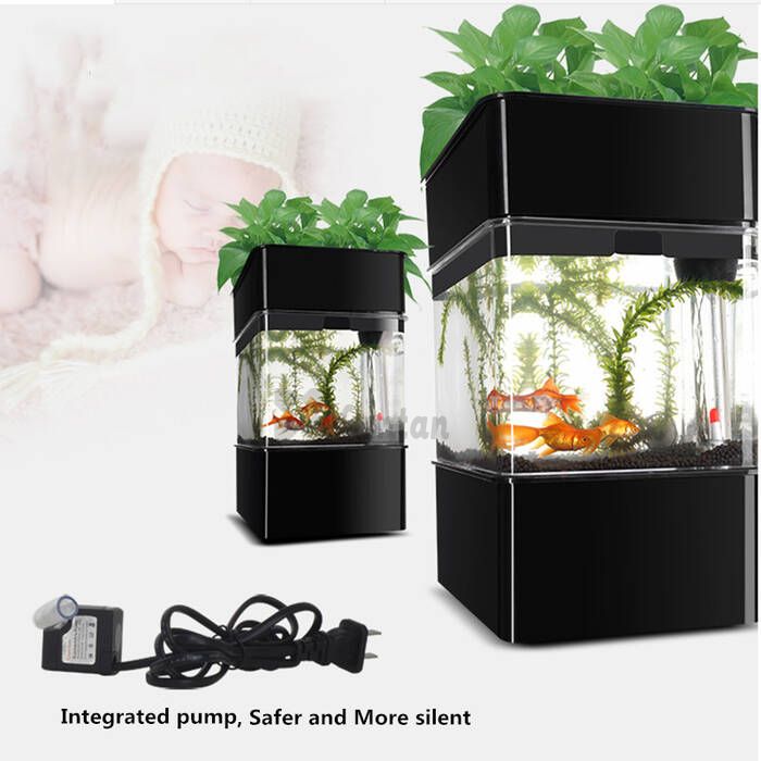 Mini Aquaponic Garden Planter