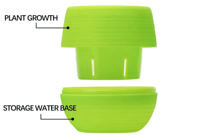 Round Mini Plastic Flower Pots