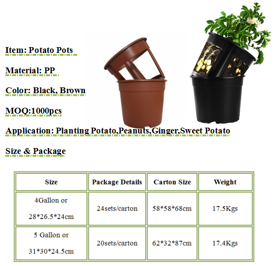 POTATO PLANTING POTS