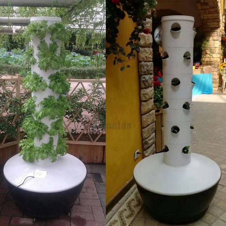 Hydroponic Vertical Planting Tower