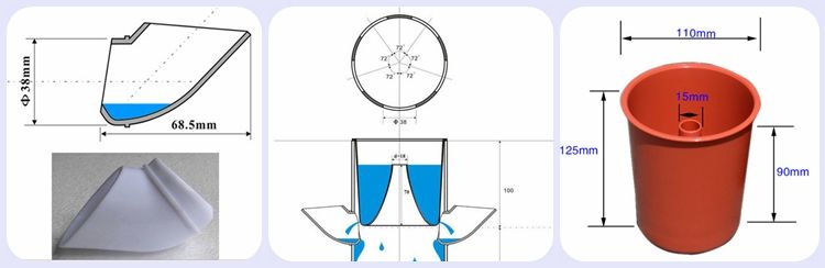 New type plastic Vertical Hydroponic planter for vegetable